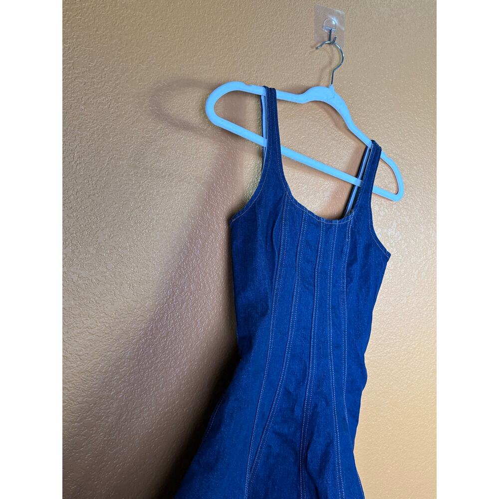 NWT Women's Kate Spade New York Target Denim Tank Dress Tennis Trapeze Size 0 - Picture 3 of 11